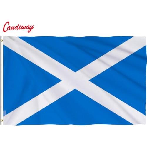 11.11 3x5 feet Scotland Cross Flag Saint Andrew Banner Saltire Scottish Pennant Activity parade FestivalDecoration NN067