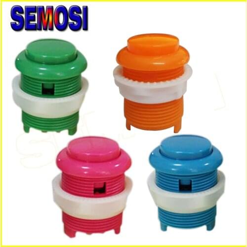 28mm High Quality Arcade Button DIP Push Buttons Switch Keysters for Arcade Game Machine