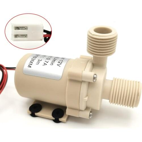MINCO HEAT DC 12V Water Pump Food Grade Circulating High Temperature Resistant Brushless Pump Can Use in Hot Water