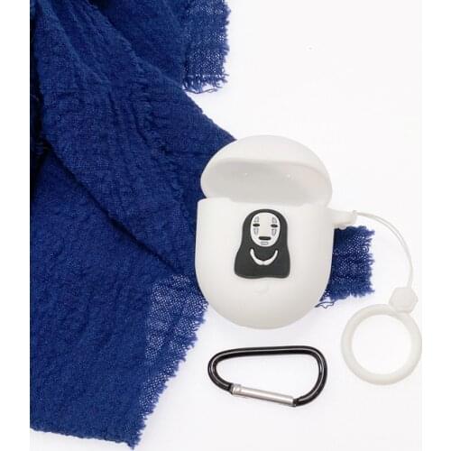 Cartoon Silicone Hedapone Case For Xiaomi Redmi Airdots 3 Pro Earbuds Earphone Cover Charging Box with Anti-drop Buckle