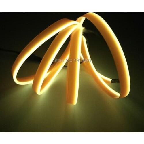 New 2.3mm 1-5Meter LED Strip Thread Glowing Auto instrument panel Decorative DC-3V Driver Flexible Neon Light EL Wire Rope