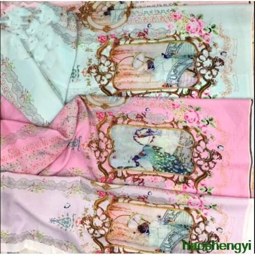 Original bilateral positioning diy dress pleated skirt apparel fabric