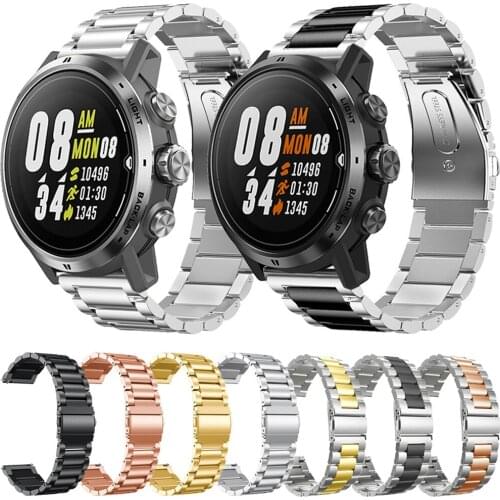 Stainless Steel Straps For COROS APEX Pro Smart Watch Replaceable Accessories Bands For COROS APEX 46mm 42mm Watchband Correa