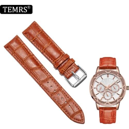 Genuine Leather Watch Strap 24mm/23mm/22mm/21mm/20mm/19mm/18mm/17mm/16mm/15mm/14mm/12mm Watch Band Belt Watchband Leather