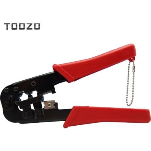 TOOZO telecommunications connector crimping tools network clamp network cable clamp telephone line clamp HT-568 6, 8 core