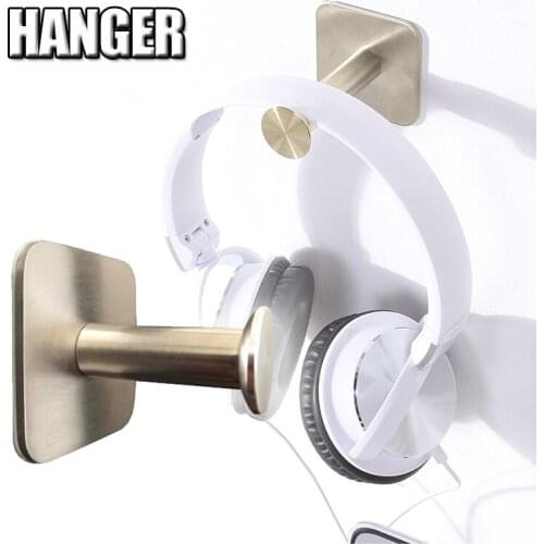 Headphone Hanger Wall Mount Gaming Headset Holder Metal Earphone Holder Stand for All Headphone Size H-best