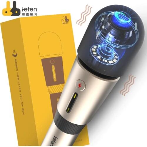 Leten 3 AV Vibrator Sex Tongue Machine Triple Powerful Dildo Vibrator For Couples Wand Massager Vibrator Bullet usb Sex toys 18