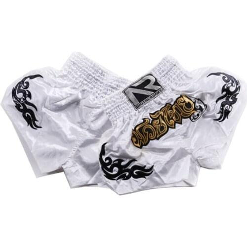 1*Boxing Shorts Anotherboxer Women Kick Boxing Shorts MMA Muay Thai Children Fighting Training Sports Elastic Waist Breathable