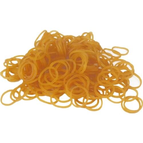 200pcs 1.5cm Rubber Bands Dogs Hair Accessories For Long Hair Dogs Puppy Yellow Rubber Bands for Pet Grooming Topknots