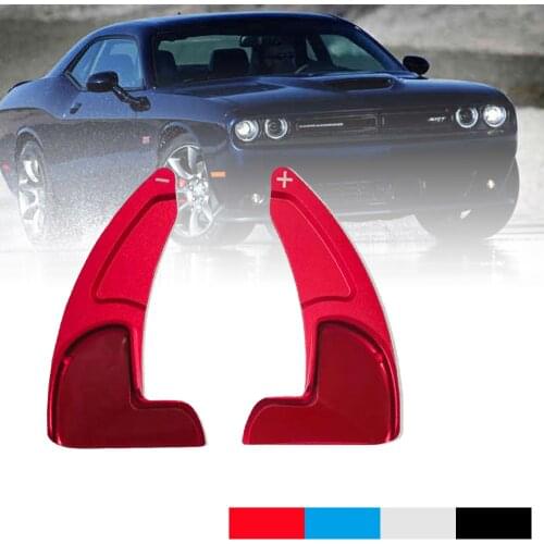 Aluminum Auto Car Steering Wheel Shift Paddle Blade Shifter Extension For Dodge Challenger/Charger 2015-2020