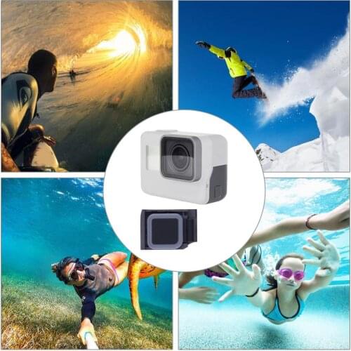 Side Protective Cover Replacement Waterproof Dustproof for GoPro HERO 5 Suitable for Various Field Activities Equipment Part
