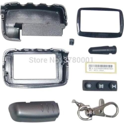 A9 case keychain Body Cover for Russian Starline A9 A8 A6 A4 A2 Two way car alarm system lcd Remote Control Key Fob
