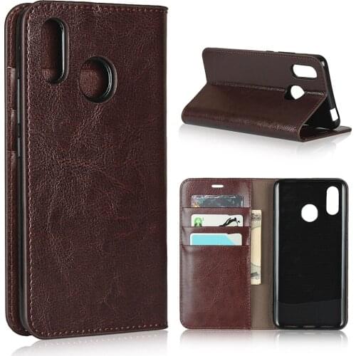 For ZTE Libero S10 Case 100% Natural Genuine Leather Skin Phone Case On For ZTE Libero S10 Flip Wallet Book Cover