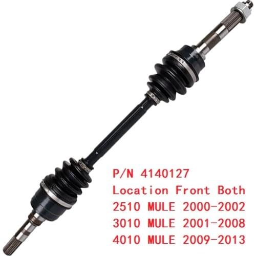 FOR KAWASAKI 2510 MULE 3010 MULE DIESEL & 4010 MULE TRANS OF JOINT BALL CV Axle Drive shaft CV BOOT KIT