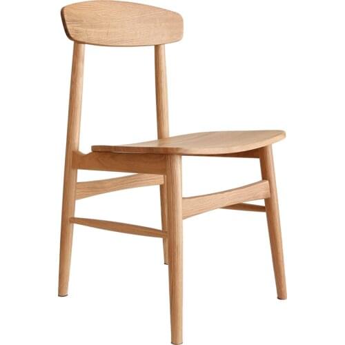 Nordic Solid Wood Dining Chair, Adult Household Milk Tea Shop Mensal Chair Hall By Endorsement Tables And Chairs Of Contemporary