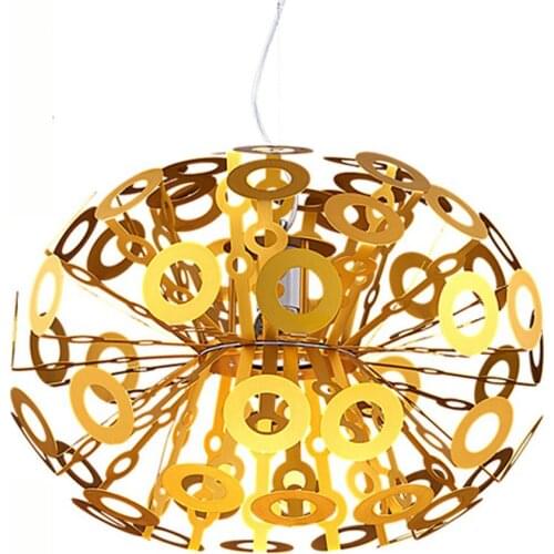 Nordic Dandelion Pendant Lights Luxury Hanging Lamp Living Room Creative Restaurant Bedroom Home Decor Pendant Lamp