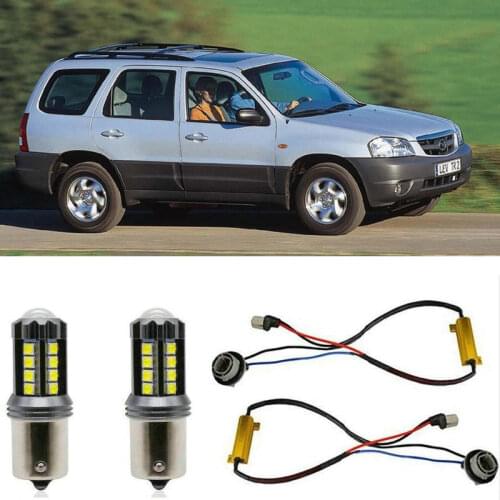 Fog lamps for MAZDA TRIBUTE EP 2000.3 - 2008.5 Stop lamp Reverse Back up bulb Front Rear Turn Signal error free 2pc