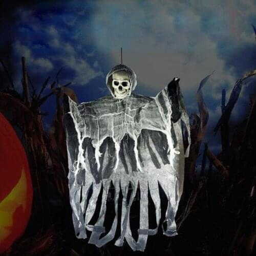 DIY Halloween Skeleton Hanging Ghost Terror Death Props Party Door Decor for family home Halloween Decoration New