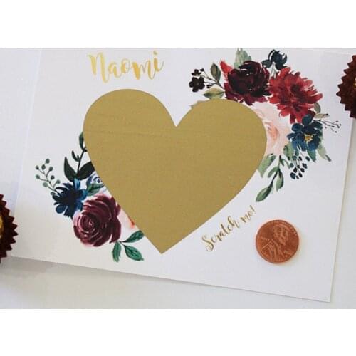 Bridesmaid Scratch Off Card Will You Be My Bridesmaid Card, Bridesmaid Proposal Card, Wedding Card, Bridesmaid Gift