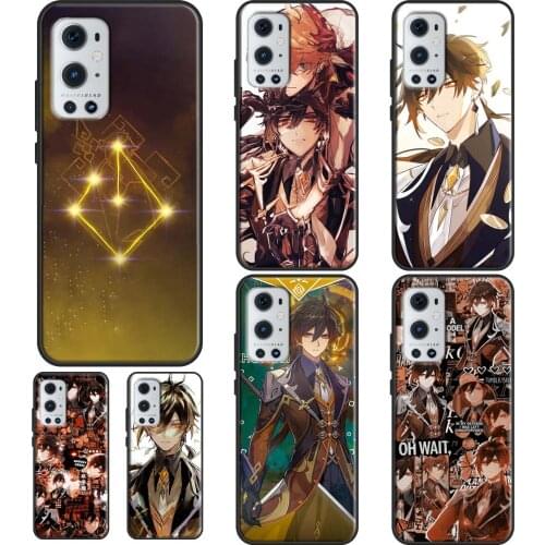 Zhongli Genshin Impact For OPPO Realme 6 7 8 Pro Q3 GT Neo C3 C11 C21 Case For OnePlus 9 Pro 7 8 Pro 8T 9R Nord