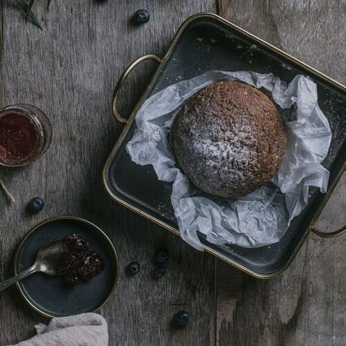 Vintage Antique Square Metal Serving Tray Retro Iron Craft Bread Storage Tray Basket Snack Nut Fruit Plate Kitchen Organizer