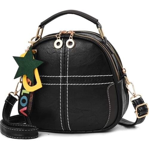 Summer Small Shoulder Girl Messenger Bag Female Three Layers Circle Luxury Handbags Crossbody Bags For Women Designer Luios