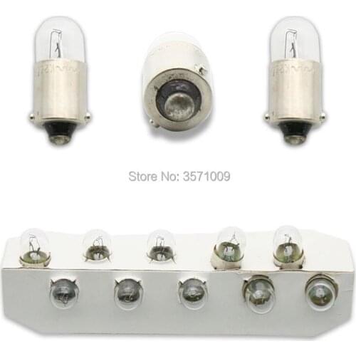 10pcs/lot headlight halogen for 13913 t2w 24v 2w ba9s bulb blake light width lamp