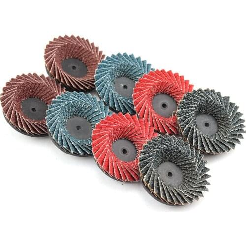 2 Inch Grinding Ceramic Flap Discs Angle Grinder Sanding Discs Metal Rust Removal Wood Abrasive Tool Blending and Finishing