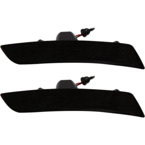 Car Rear LED Side Markers Lights Turn Signal Lamp Light for Cadillac ATS / CTS / CTS-V 2015-2019 Clear Lens