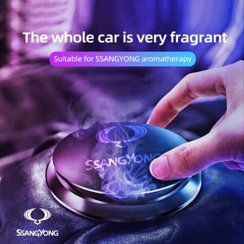 For Ssangyong ActYon Tivolan Korando Rodius Rexton 2 Kyron Tivoli Musso Car Air Freshener Perfume Dashboard Fresh Car Fragrance