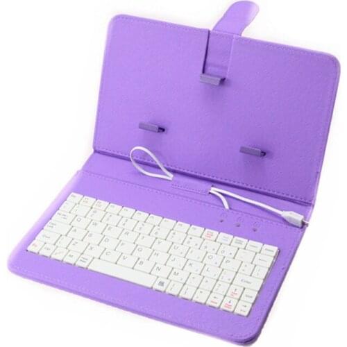 Keyboard Case Phone Keyboard Mobile Phone Universal Keyboard Holster PU Travel Carrying Stand Cover JR Deals