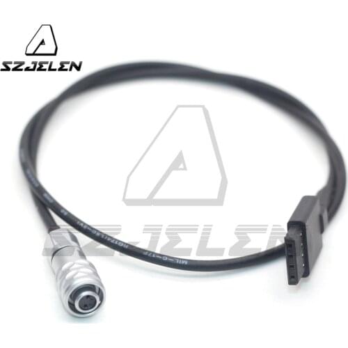 DJI RONIN-S power to SF6 2Pin Female Plug (BMPCC 4K 6K) for Blackmagic Pocket Cinema Camera BMPCC 4K 6K Power Cable 50cm