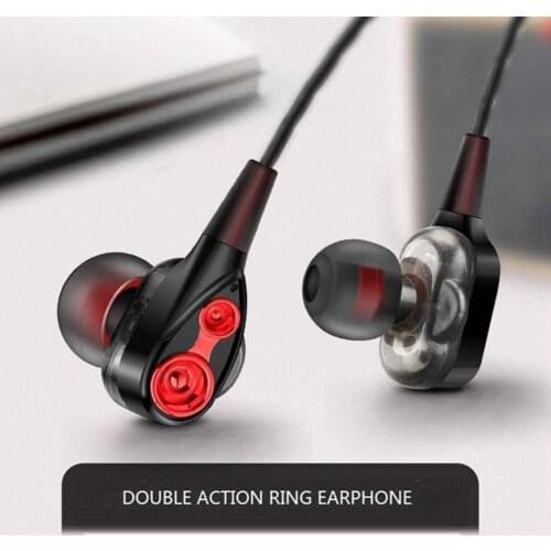 Microphone headset with 3.5mm jack earphone Microphone Dynamic Stereo Headset With HiFi for Android iOS