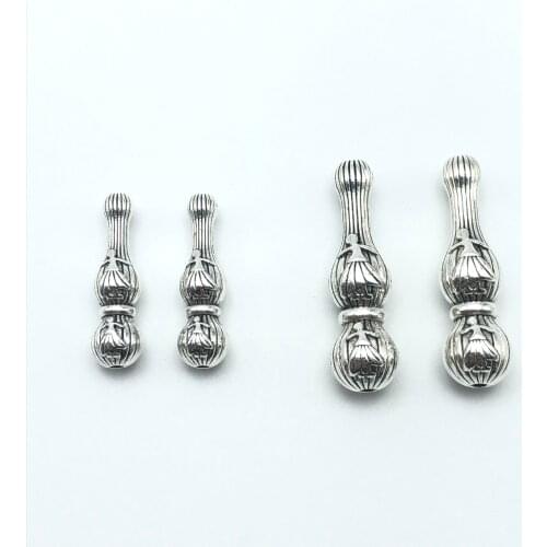 JunKang 10pcs charm Turkish Muslim humanoid hat DIY handmade beaded necklace bracelet jewelry accessories connector