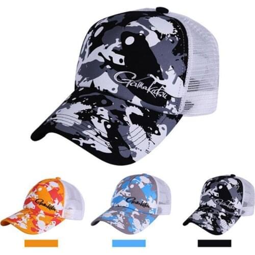 2020 New Summer Men And Women Outdoor Sports Caps Breathable And Quick-drying Mesh Caps Duck Tongue Baseball Cap Fishing Hat