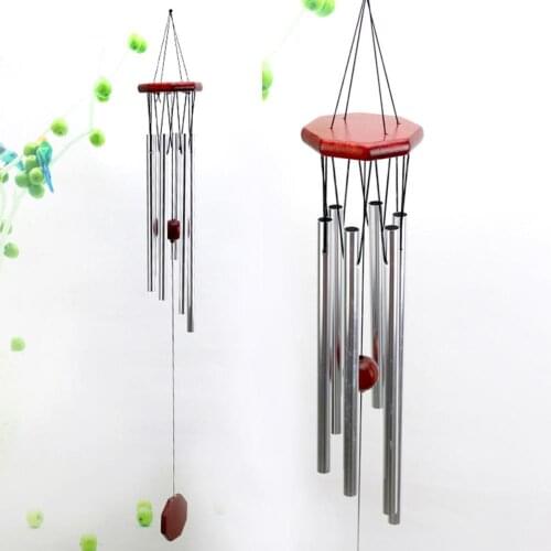 Solid Wood Retro Wind Chime Bell Outdoor Garden Courtyard Hallway Car Ornament Home decor Wind Chime