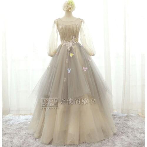 Lantern sleeve embroidery lace ball gown medieval dress Renaissance gown Sissi princess Victorian/Marie Belle Ball