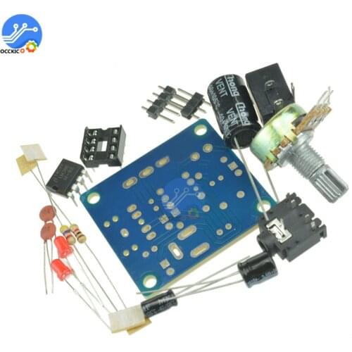 LM386 audio speaker mini Amplifier Board module 3V-12V DIY Kit amplificador de potencia transceiver placa