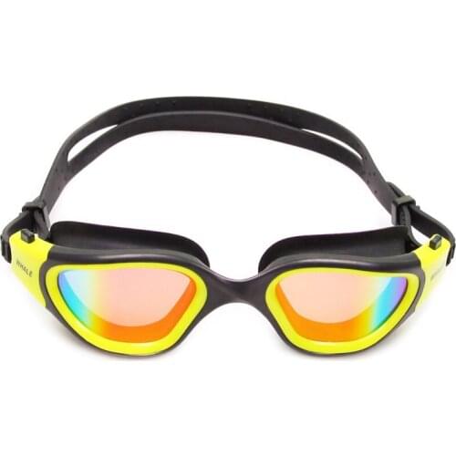 Men Women Waterproof Silicone Swim Goggles Eyewear Professional Anti-Fog UV Protection Adjustable Swimming Glasses