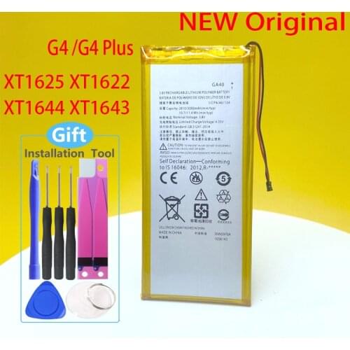 New GA40 3550mAh Battery For Motorola Moto G4 /G4 Plus XT1625 XT1622 XT1644 XT1643 SNN5970A Battery