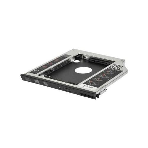 New dedicated 2nd HDD SSD Caddy for DELL Latitude E6400 E6410 E6500 E6510 Hard Drive Case With bezel
