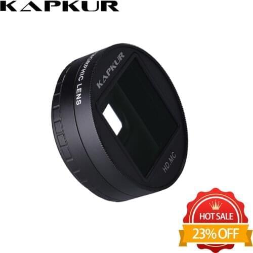 Kapkur phone lens ,1.33X Anamorphic Movie Lens for iPhone series with Kapkur customized Phone Case