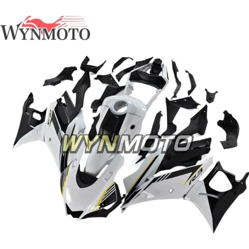 New Complete ABS Plastic Injection Motorcycle Fairings For Yamaha R25 19 20 R3 2019 2020 Black White Bodywork