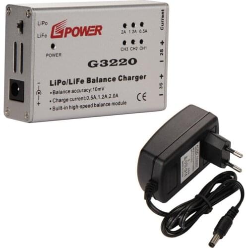 Portable Lipo Battery Speed Balance Charger Adapter G3220 for Parrot Ar Drone 2.0/1.0