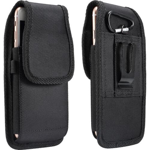 4.7-7.2 inch Mobile Phone Waist Bag for 11 pro X XR XS max 6 7 8 plus Xiaomi Huawei Hook Loop Pouch Belt Waist Bag Cover Case