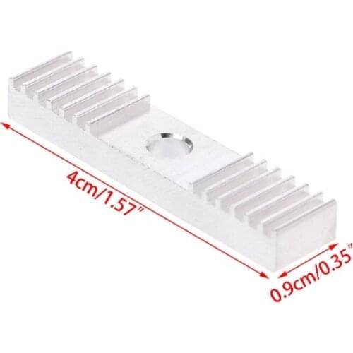 DIY GT2 Timing Belt Fixing Piece Tooth Pitch 2mm Clamp 9*40mm For 3D Printer