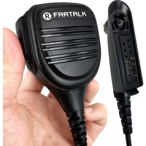 Handheld Speaker Mic Microphone for Motorola GP328 PRO5150 GP338 PG380 GP680 HT750 GP340 Walkie Talkie Two Way Radio