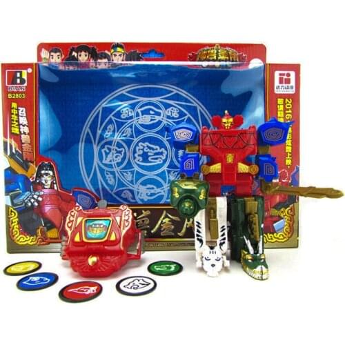 Assembly Dinozords Action Figure Toys Transformation Robot Children Gifts Dinosaur Ranger Megazord