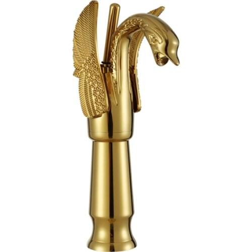 Bathroom Faucet Creative Shape Single Handle One Hole, Long/ Short Type, Bathroom Faucet Basin Mixer Tap Deck Mounted, Brass