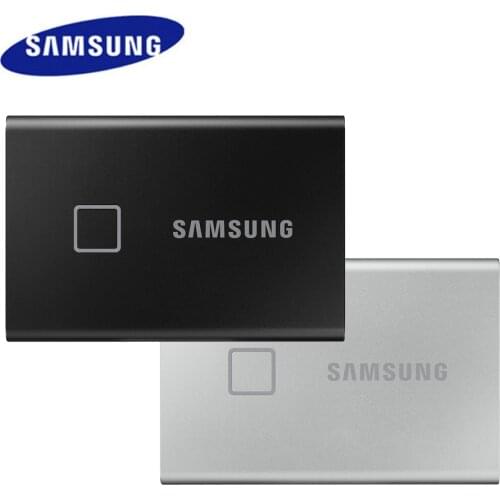 Samsung T7 Touch Portable SSD 2.5INCH Interface Solid State Drive 2TB 1TB 500GB Type-C USB3.2 Gen2 External SSD for PC&Loptop